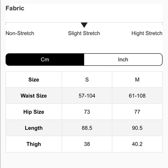 NWT Contrast Panel Space Dye Sports Leggings S - Picture 4 of 6